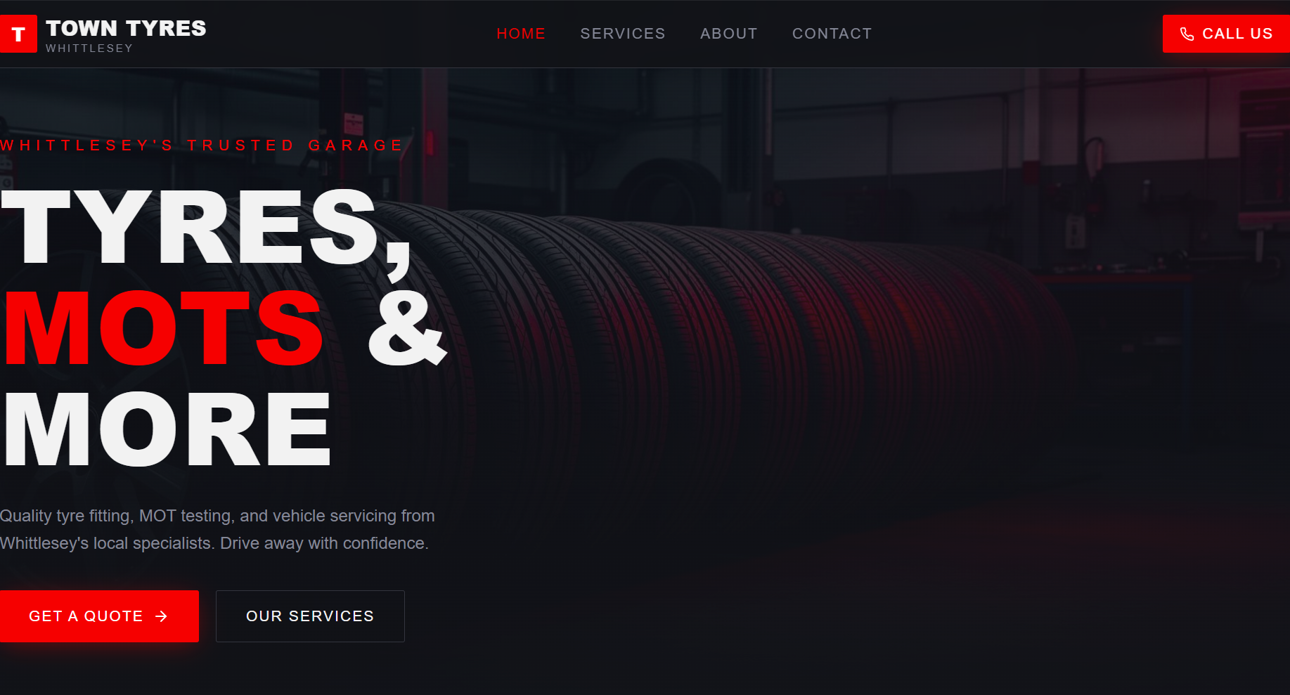Town Tyres — Garage & MOT, Whittlesey